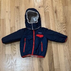 Patagonia Baby Tribbles Reversible Winter Jacket - size 12-18m